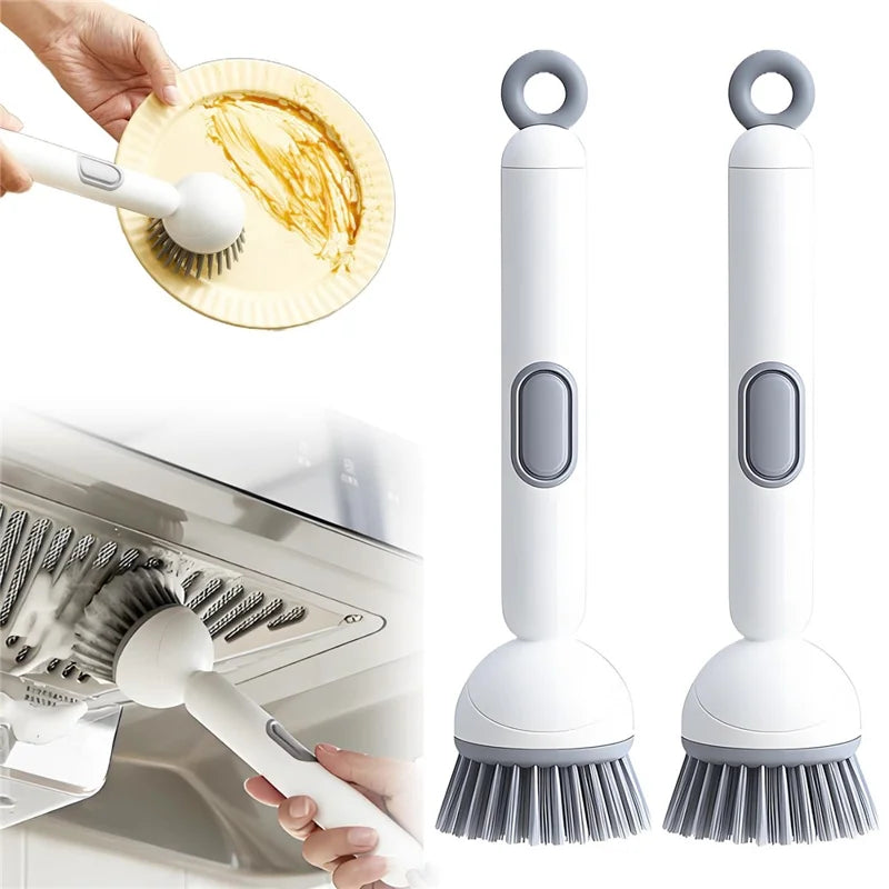 360° Rotating Soap Dispensing Dish Brush