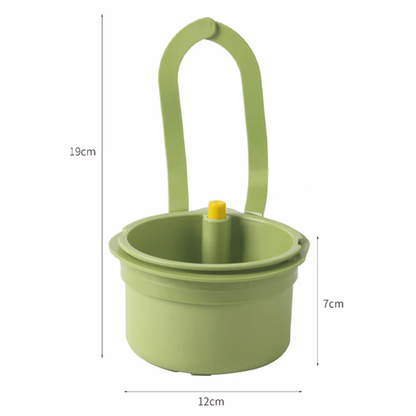 Hanging Clip-On Automatic Dumping Sink Strainer Pro