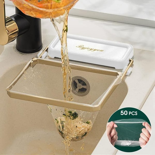 Disposable Sink Strainer Net (Free 50 Nets Included)