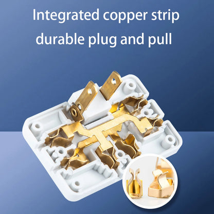 180° Rotating 3-Way Outlet Extender