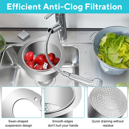 Swan Stainless Steel Drain Basket