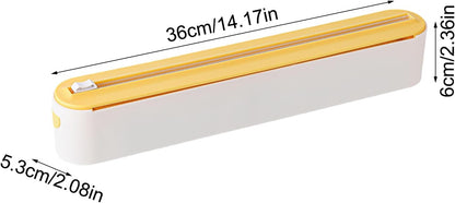 Magnetic Clingfilm Dispenser with Cutter