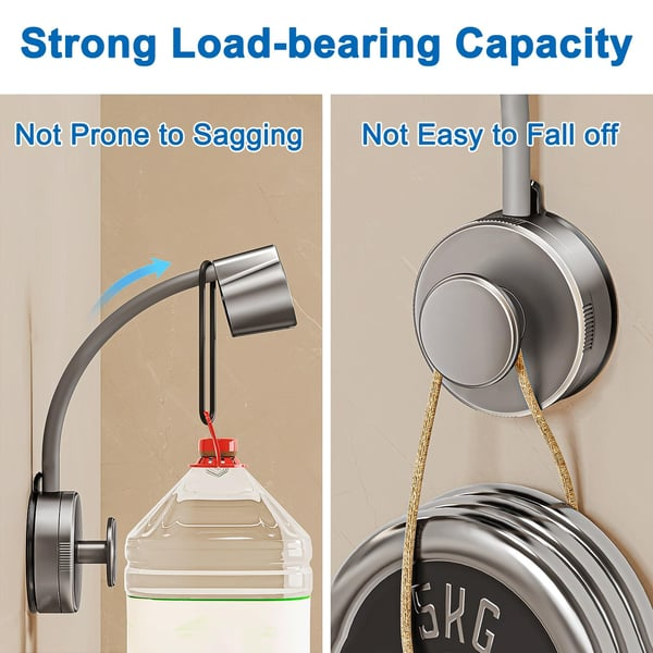Hands-Free Rotating Hair Dryer Holder