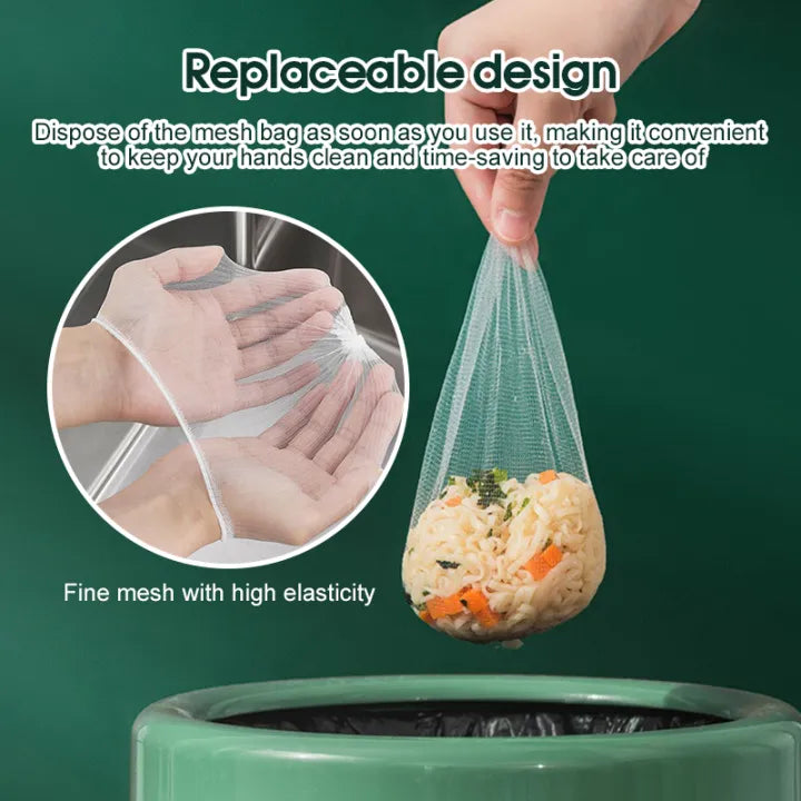 Foldable Sink Filter Storage Rack (50 Filter Nets Included)