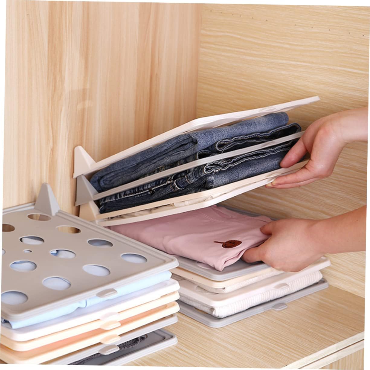 Folder Clothes Organizer Wardrobe Dividers