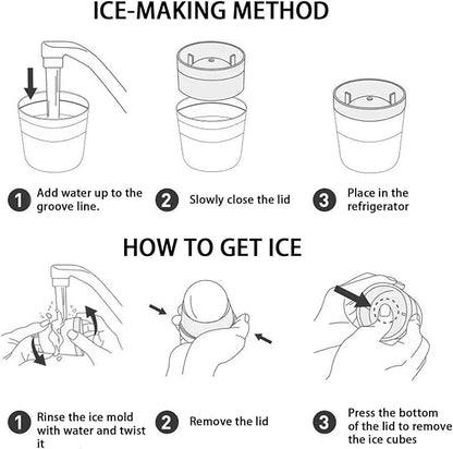 Ice Ball Maker - Leakproof Whiskey Balls Shape