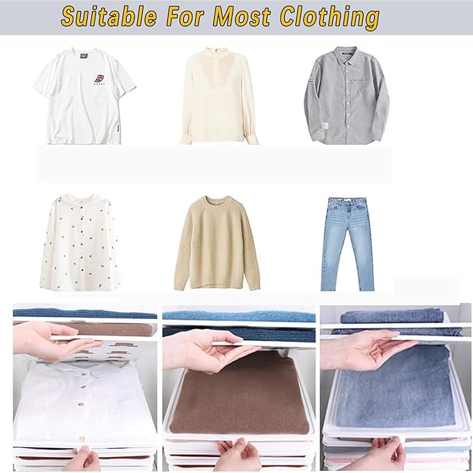 Folder Clothes Organizer Wardrobe Dividers