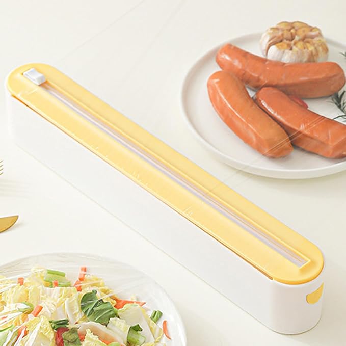 Magnetic Clingfilm Dispenser with Cutter