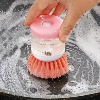 Pressing Type Kitchen Cleaning Brush