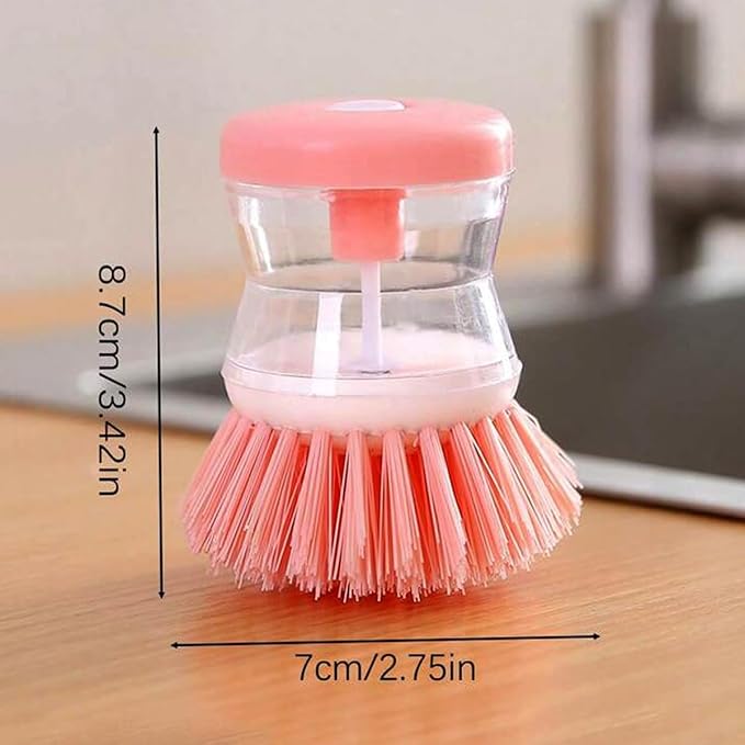 Pressing Type Kitchen Cleaning Brush