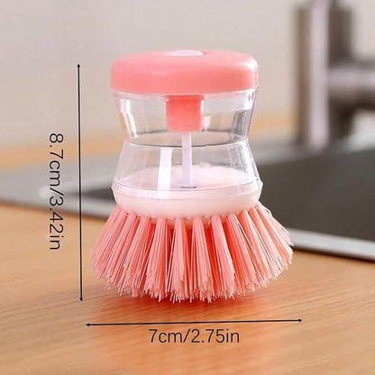 Pressing Type Kitchen Cleaning Brush