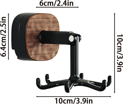 Suction Cup 360° Rotating Hook 6-Claw