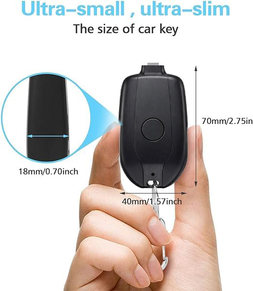Mini Keychain Power Bank (Rechargeable)