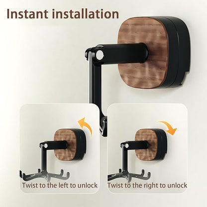 Suction Cup 360° Rotating Hook 6-Claw