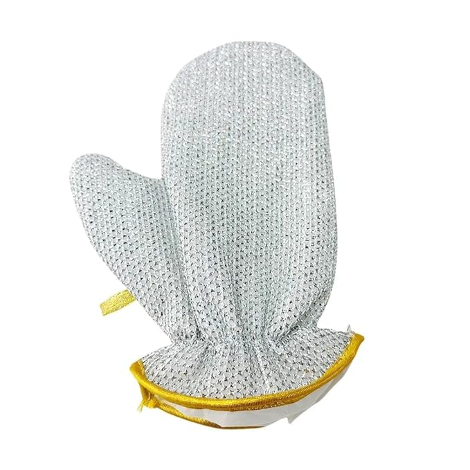 Wire Dishwashing Gloves（1 Pair）