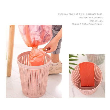 Automatic Bag-Dispensing Trash Can