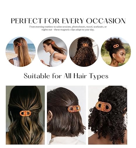 Smart Magnetic Hair Clip