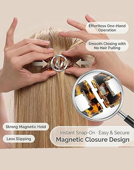 Smart Magnetic Hair Clip