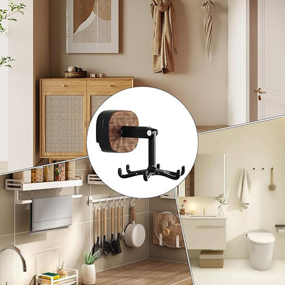 Suction Cup 360° Rotating Hook 6-Claw