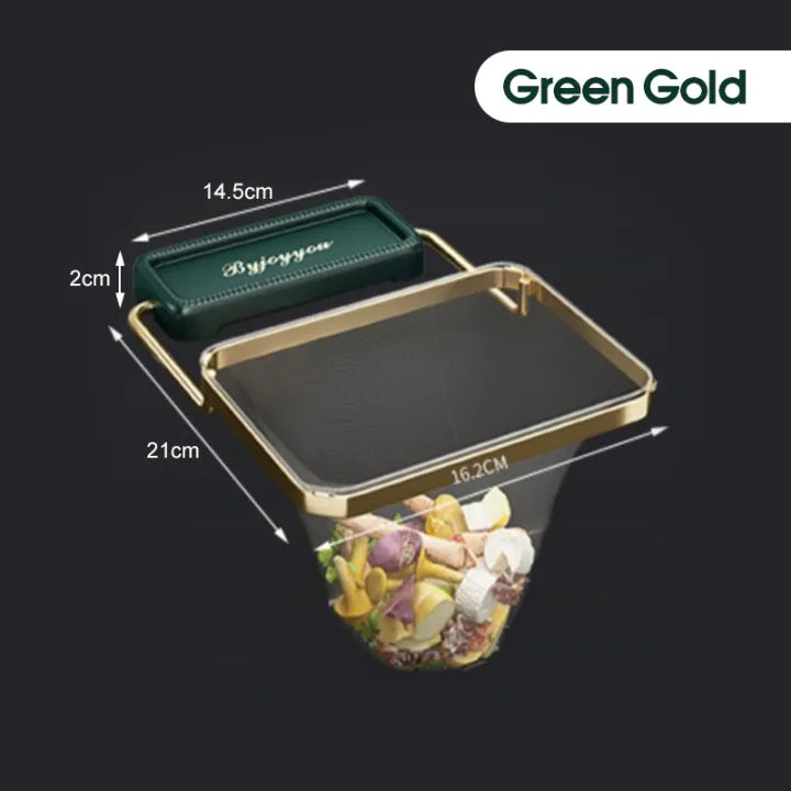 Foldable Sink Filter Storage Rack (50 Filter Nets Included)