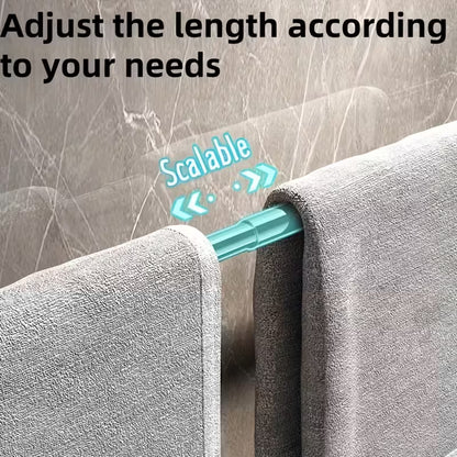 Adjustable Suction Towel Bar