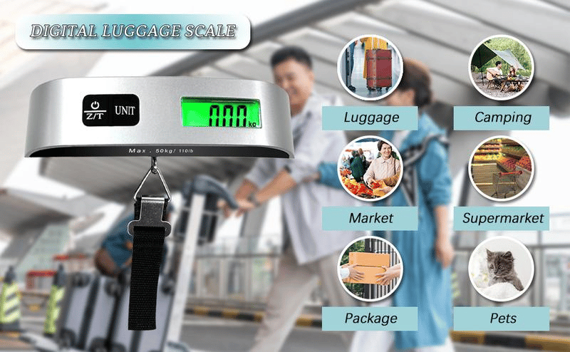 Portable Digital Luggage Scale