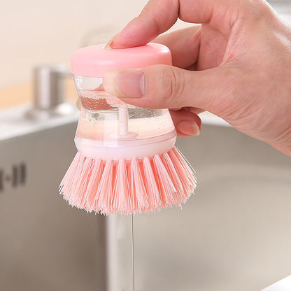 Pressing Type Kitchen Cleaning Brush