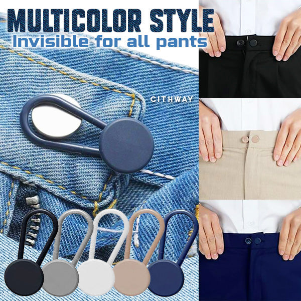 Pants Waistband Button Extender