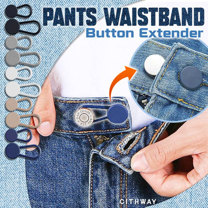Pants Waistband Button Extender
