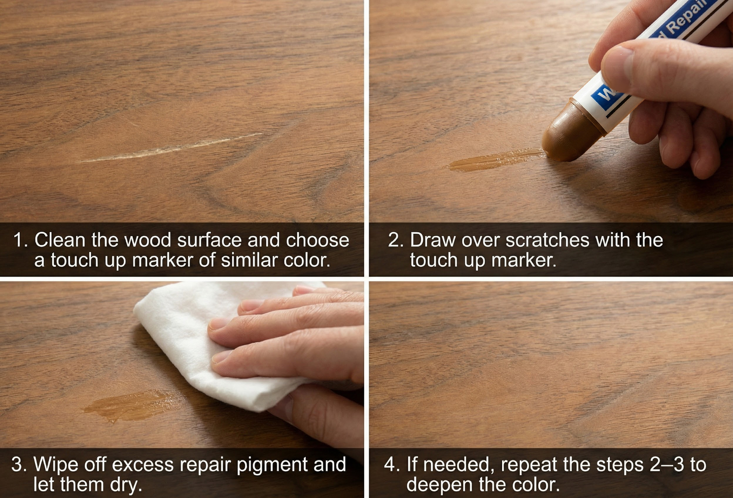 Wood Repair Wax Pens